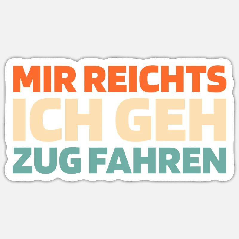 Train Driver Train Driver - Sticker size S (10 x 10 cm) - white matte