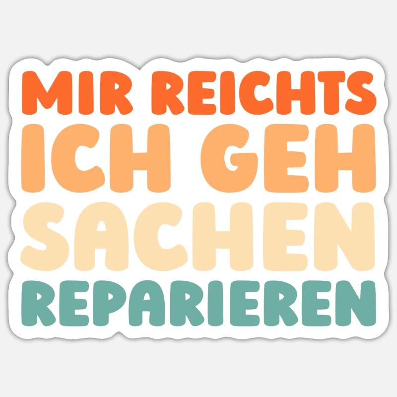 Sticker Größe S (10 x 10 cm) - 