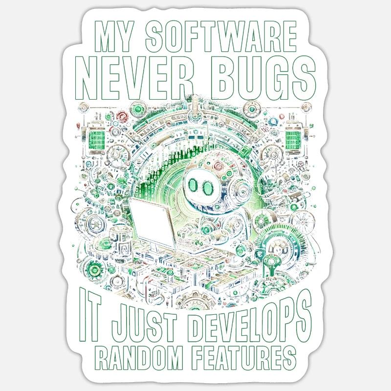 Robotics Engineer Sticker size S (10 x 10 cm)