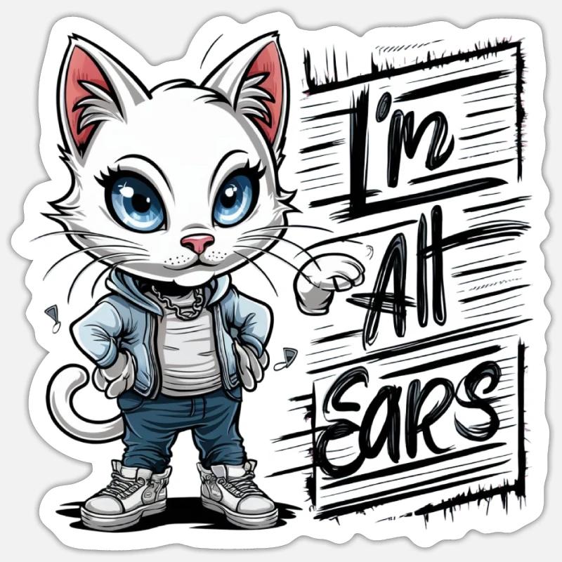 Sticker taille S (10 x 10 cm) - 
