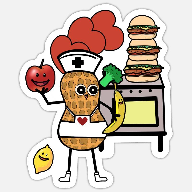 Sticker Größe S (10 x 10 cm) - 