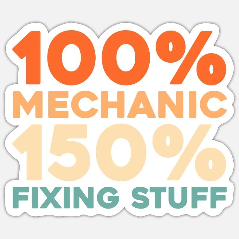 Sticker Größe S (10 x 10 cm) - 