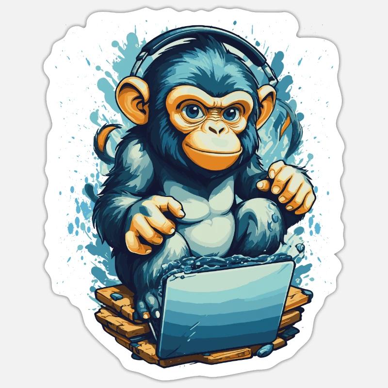 Sticker Größe S (10 x 10 cm) - 