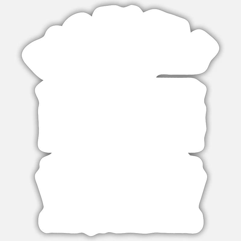 FORMIDABLE PASTRY CHEF - Sticker size S (10 x 10 cm) - white matte