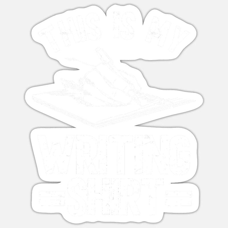 Author Writer Sticker size S (10 x 10 cm)