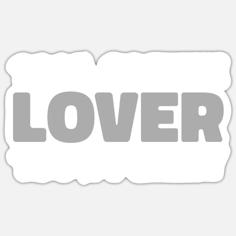 Café Café - Sticker taille S (10 x 10 cm) - blanc mat