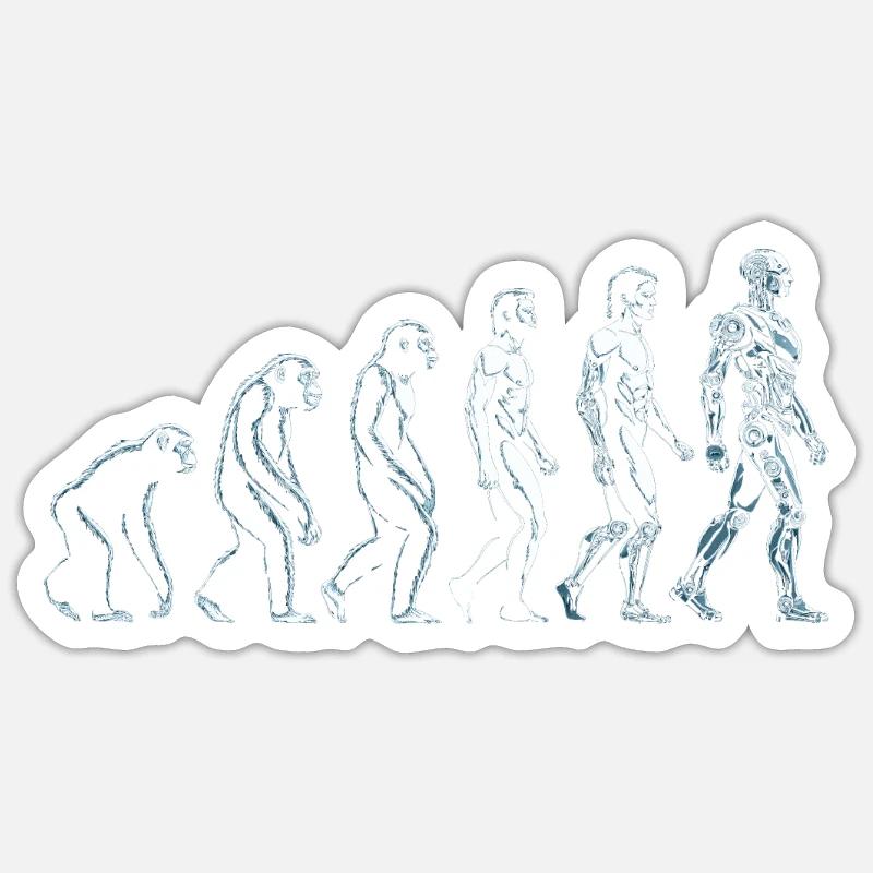 Robotics Engineer Sticker size S (10 x 10 cm)
