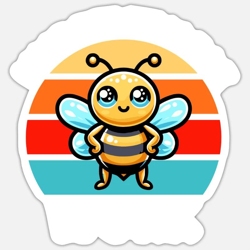 Un travail incroyable - Sticker taille S (10 x 10 cm) - blanc mat