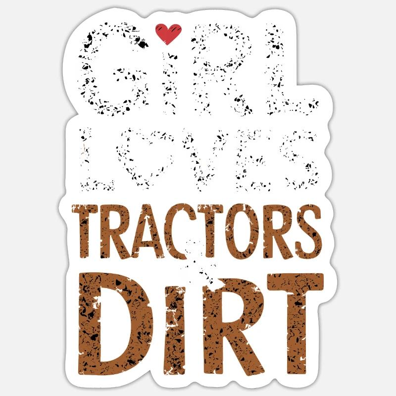 Tractor Pulling Tractor Pulling Tractor Power Farm Sticker Größe S (10 x 10 cm)