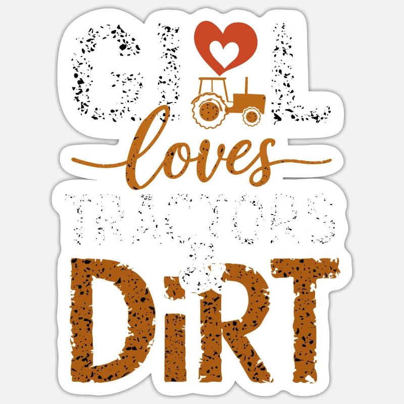 Tractor Pulling Tractor Pulling Tractor Power Farm Sticker size S (10 x 10 cm)