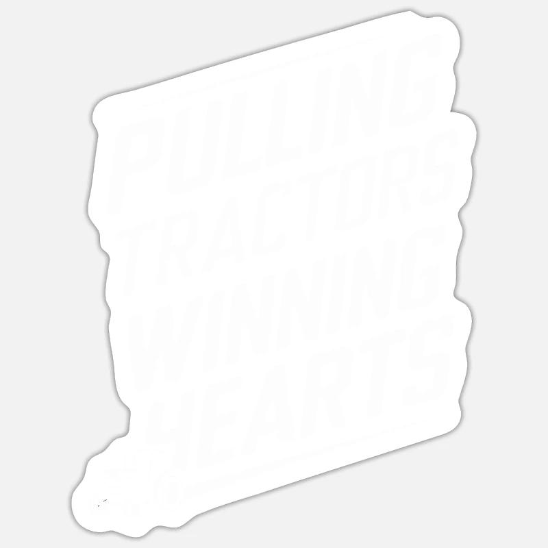 Tractor Pulling Tractor Pulling Tractor Power Farm Sticker size S (10 x 10 cm)