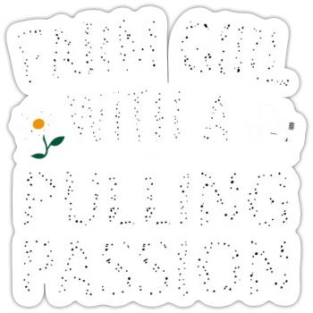 Tracteur tirant un tracteur Tracteur tirant un tracteur Power Farm - Sticker taille S (10 x 10 cm) - blanc mat - Devant