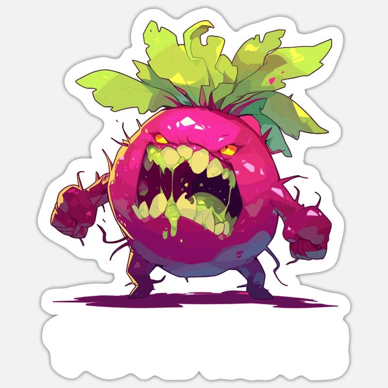 Halloween Beetroot Tote Beetroot Tote Beetroot Sticker size S (10 x 10 cm)