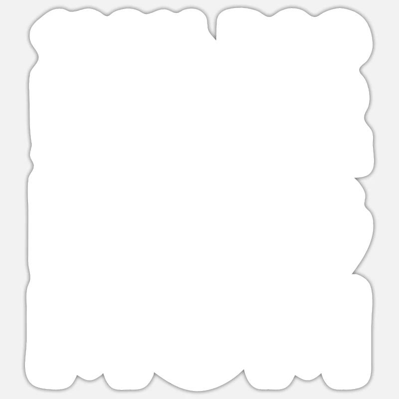 Bouvier bernois - Sticker taille S (10 x 10 cm) - blanc mat