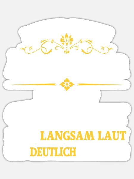Geburtstag 65 Jahre dieser nette ältere Herr - Sticker Größe S (10 x 10 cm) - Mattweiß