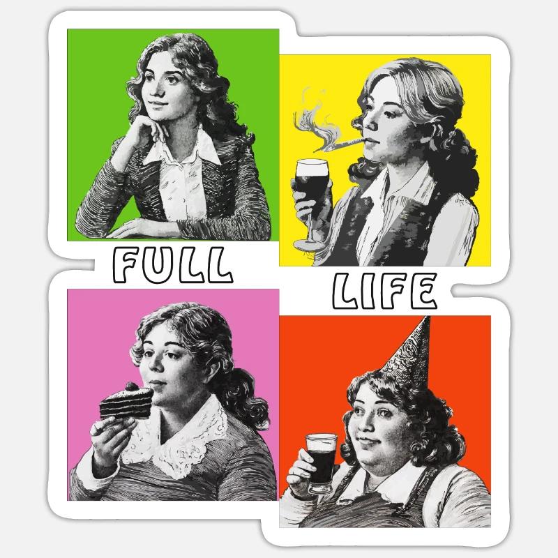 Sticker size S (10 x 10 cm) - 