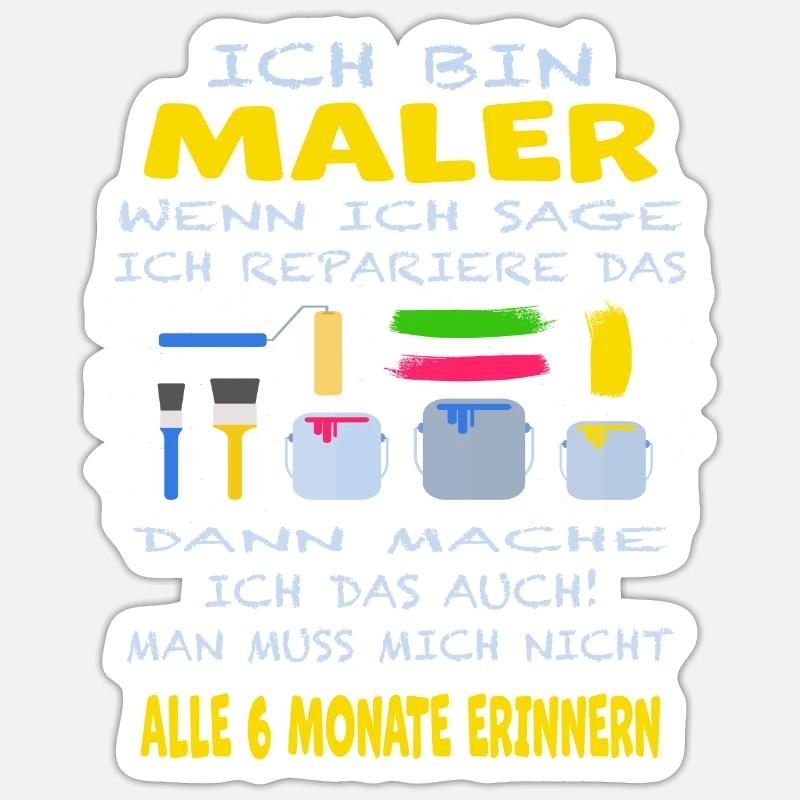 Sticker Größe S (10 x 10 cm) - 