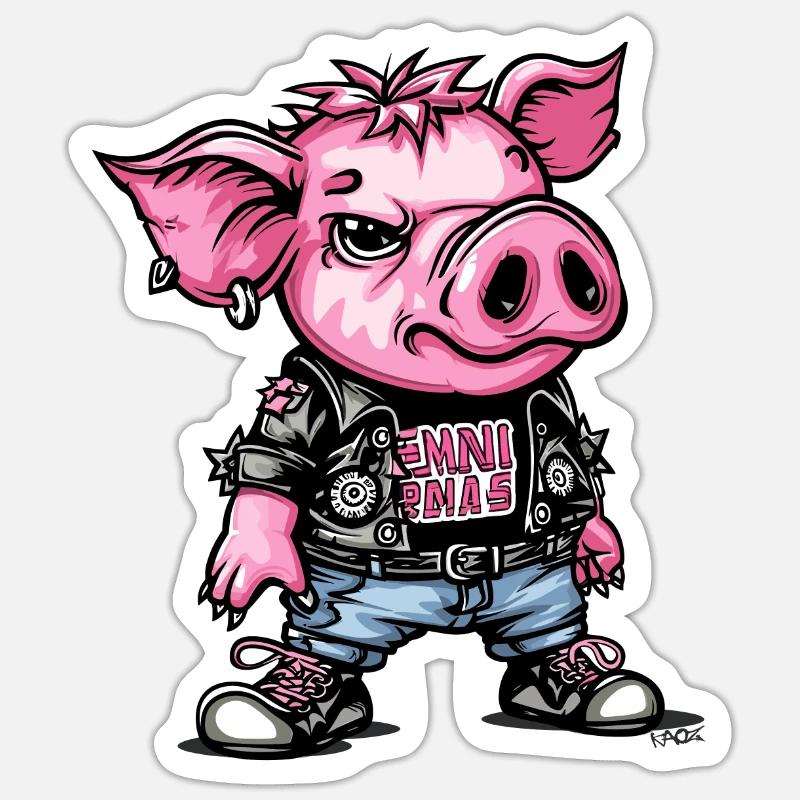 Sticker Größe S (10 x 10 cm) - 