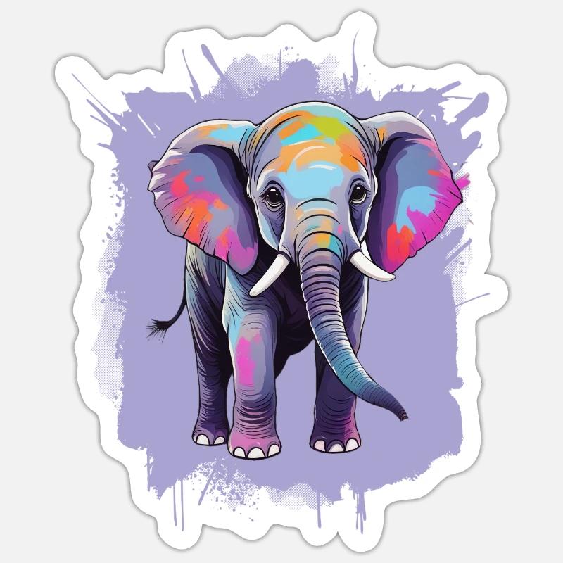 Sticker Größe S (10 x 10 cm) - 
