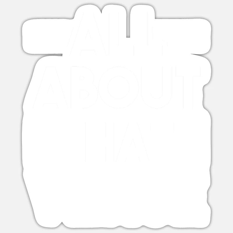 All about this verse - Sticker size S (10 x 10 cm) - white matte