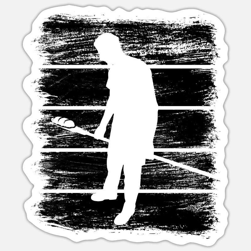 Baker Sketch - Sticker size S (10 x 10 cm) - white matte