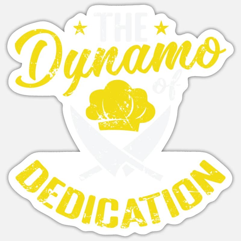 Le Chef du dévouement Sticker taille S (10 x 10 cm)