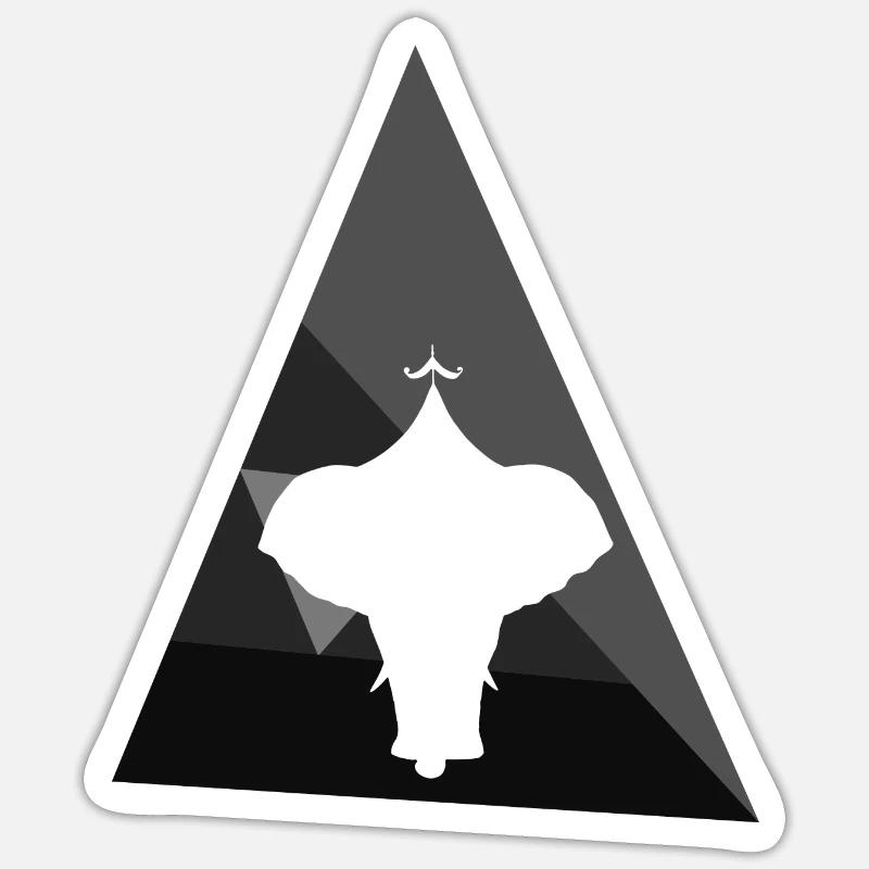 Chapiteau de cirque Sticker taille S (10 x 10 cm)