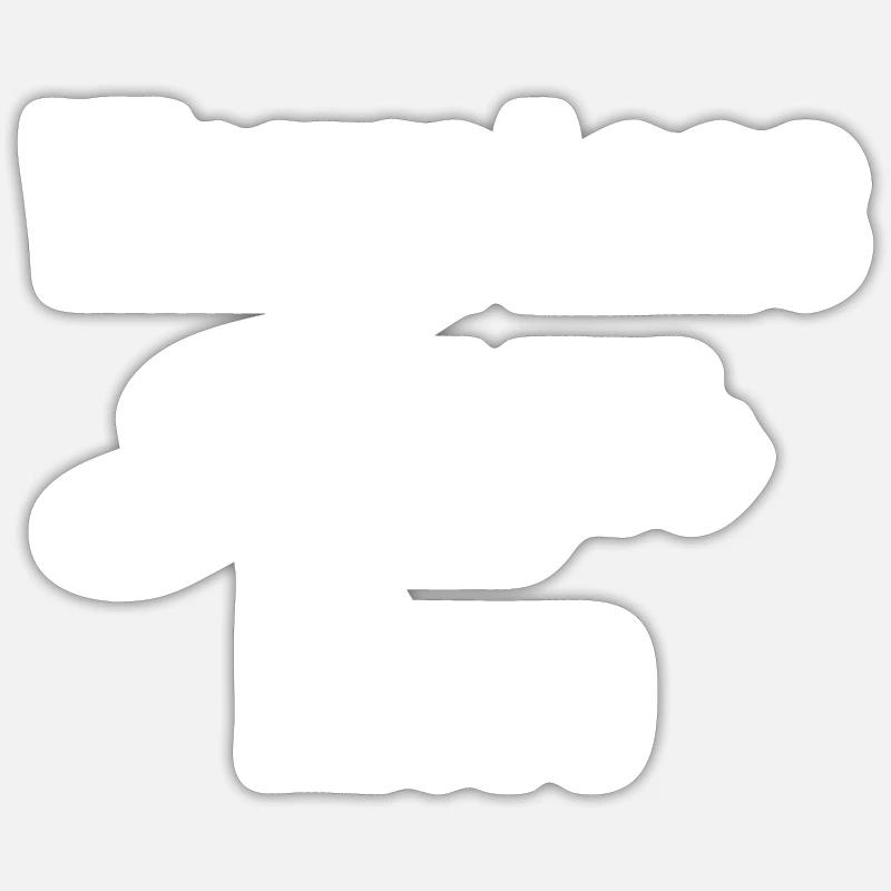 Sticker taille S (10 x 10 cm) - 