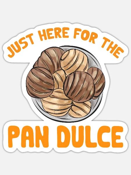Concha Hispanic Mexikanisch Pan Dulce - Sticker Größe S (10 x 10 cm) - Mattweiß