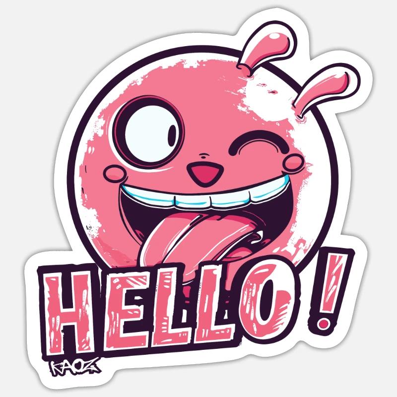 Sticker taille S (10 x 10 cm) - 