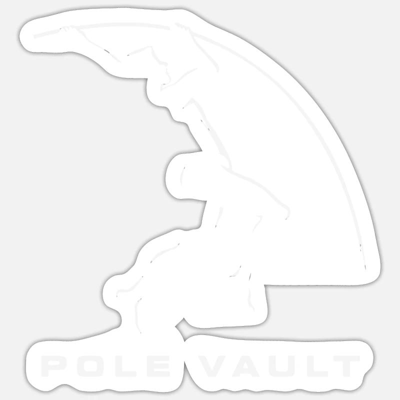 Pole Vaulter Gift Sticker size S (10 x 10 cm)