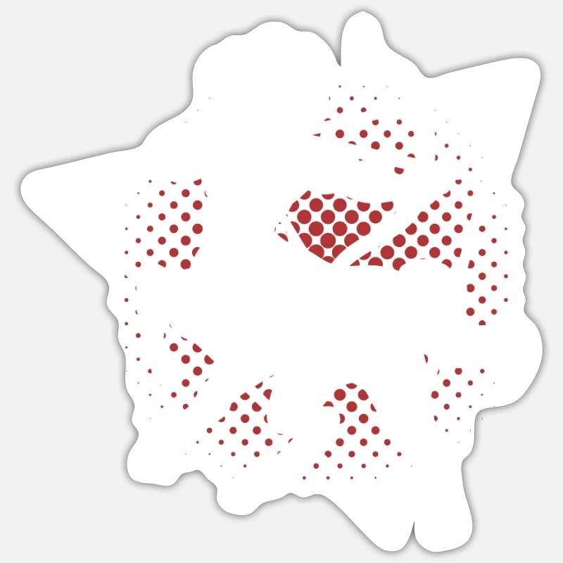 Centaure - Sticker taille S (10 x 10 cm) - blanc mat