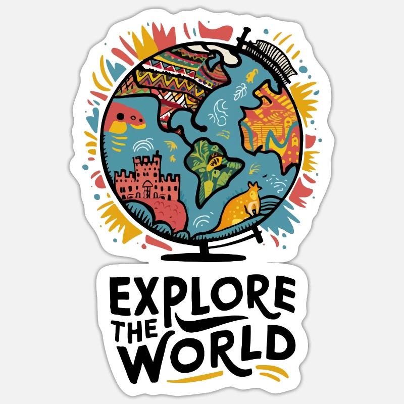 Sticker taille S (10 x 10 cm) - 