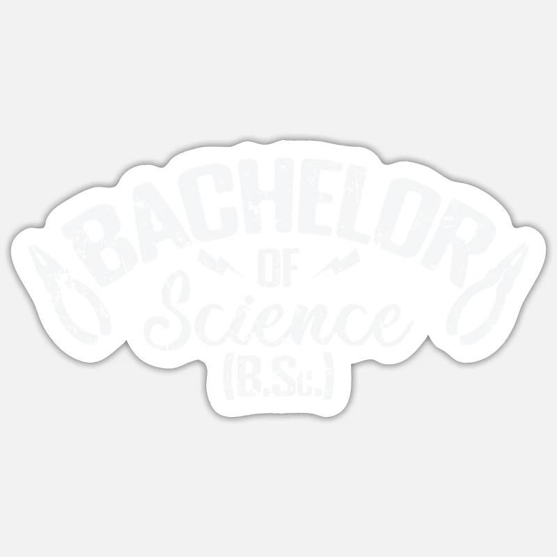 Licence en sciences, sciences et recherche Sticker taille S (10 x 10 cm)