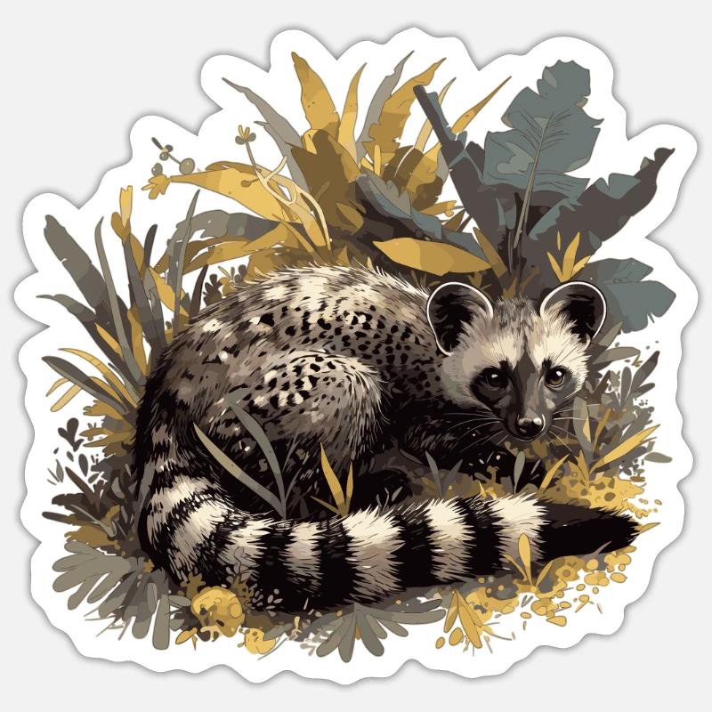 Civets Civets Civet Sticker size S (10 x 10 cm)
