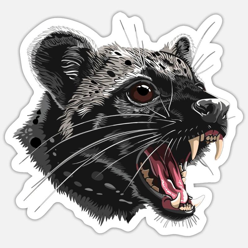 Civets Civets Civet Sticker size S (10 x 10 cm)