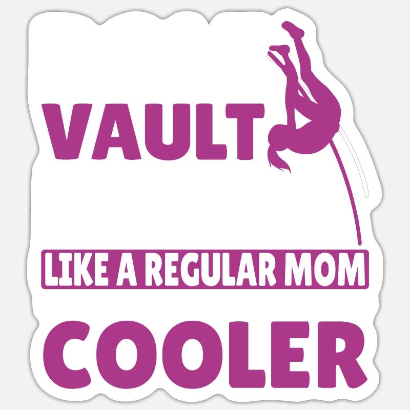 Pole Vaulter Gift Sticker size S (10 x 10 cm)