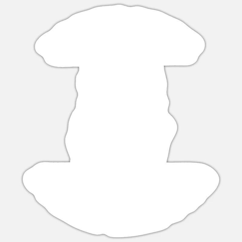 Schäferhund Sticker Größe S (10 x 10 cm)