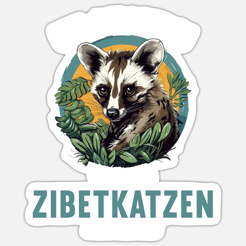 Civets Civets Civet Sticker size S (10 x 10 cm)