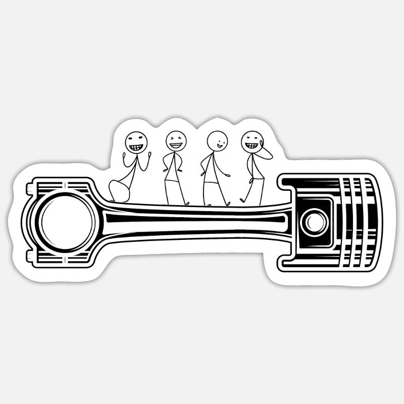 Sticker formato S (10 x 10 cm) - 
