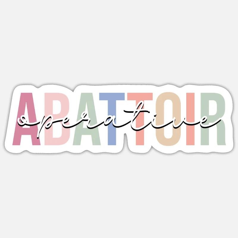 Sticker taille S (10 x 10 cm) - 