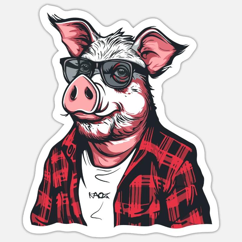 Sticker taille S (10 x 10 cm) - 