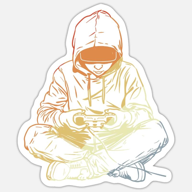 Sticker taille S (10 x 10 cm) - 