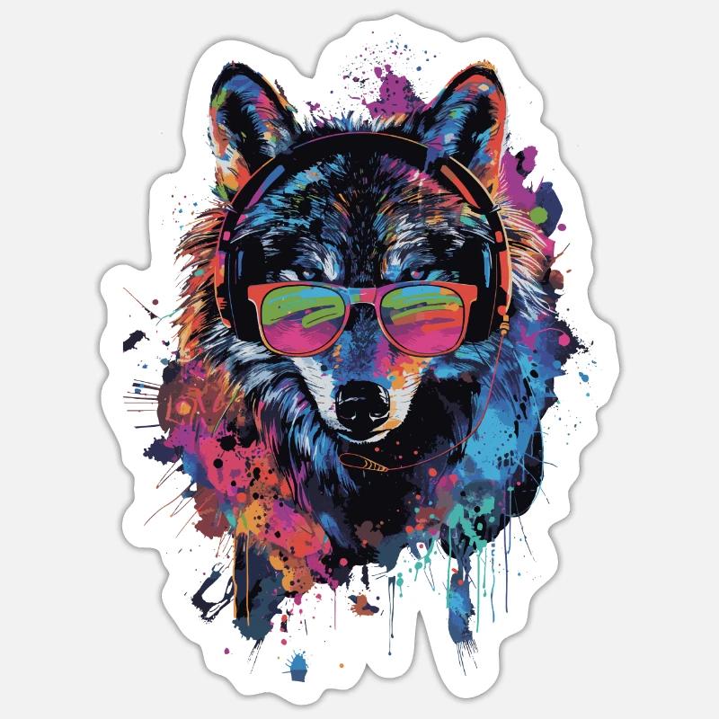 Sticker taille S (10 x 10 cm) - 