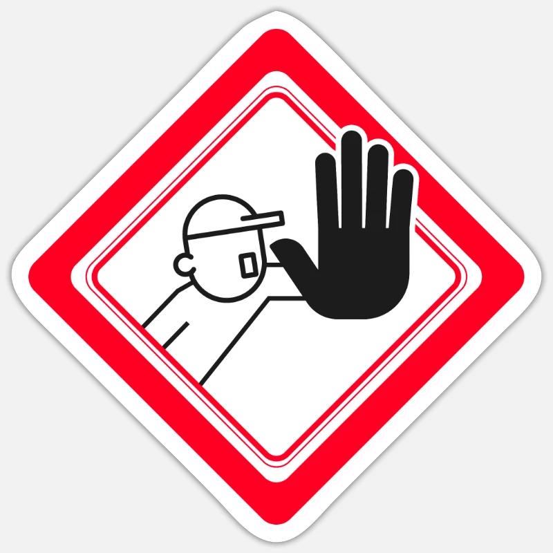 Sticker size S (10 x 10 cm) - 