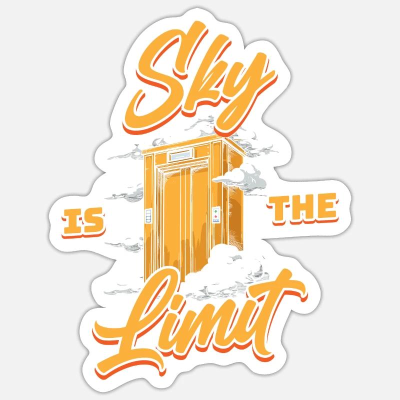 Elevator Elevator Sticker size S (10 x 10 cm)