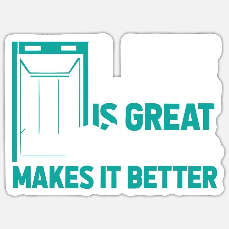 Sticker Größe S (10 x 10 cm) - 