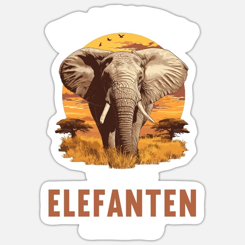 Sticker Größe S (10 x 10 cm) - 
