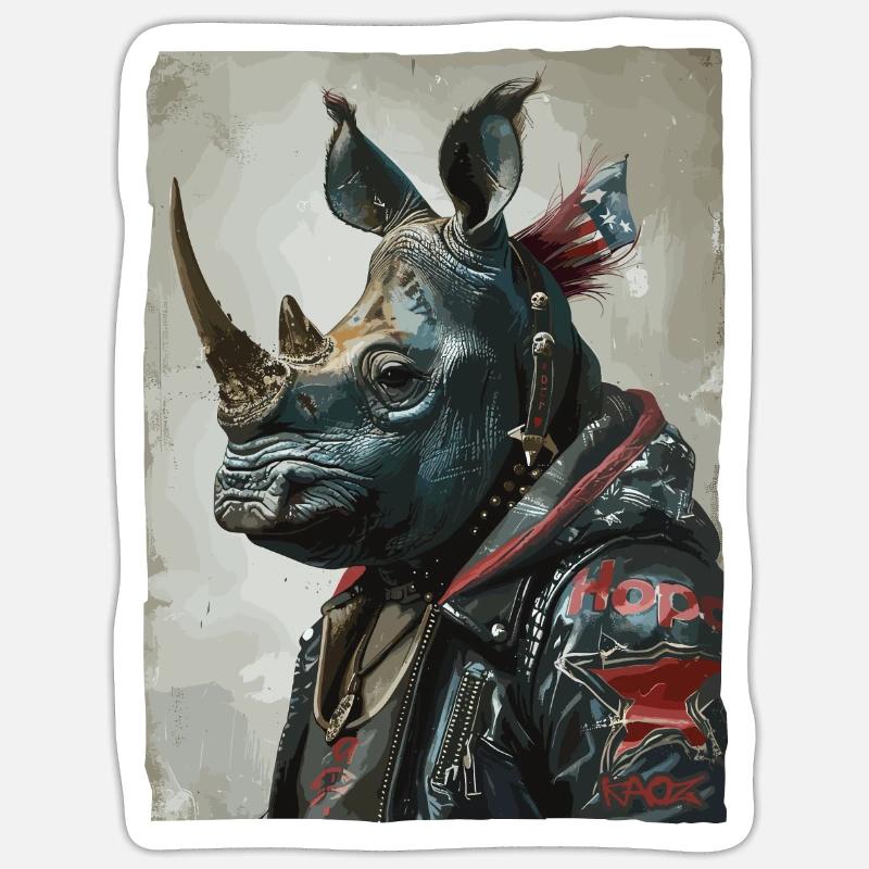 Sticker Größe S (10 x 10 cm) - 