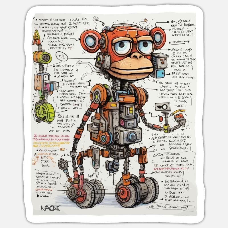 Sticker Größe S (10 x 10 cm) -